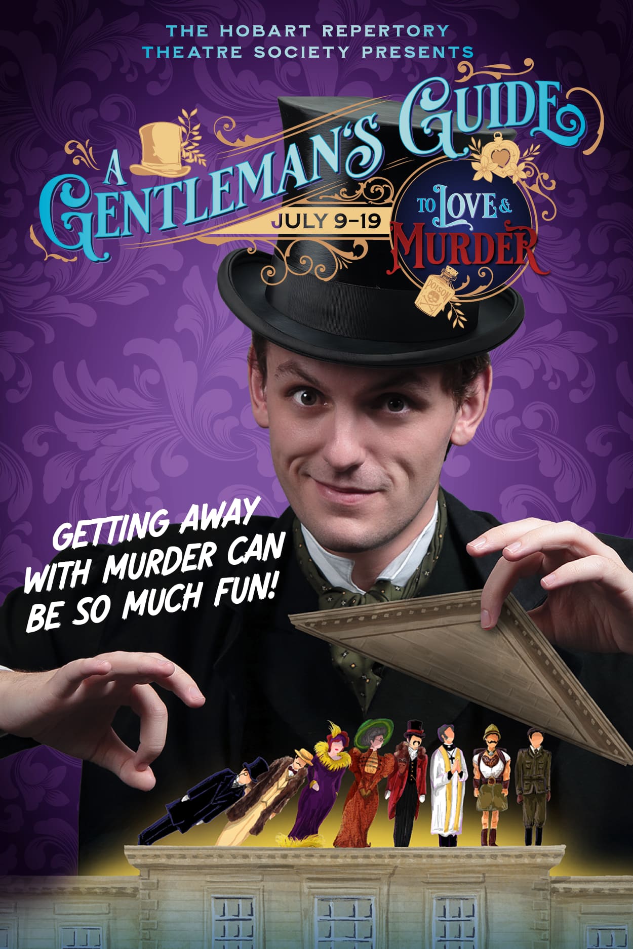 Musical comedy at the Playhouse Theatre July2025
