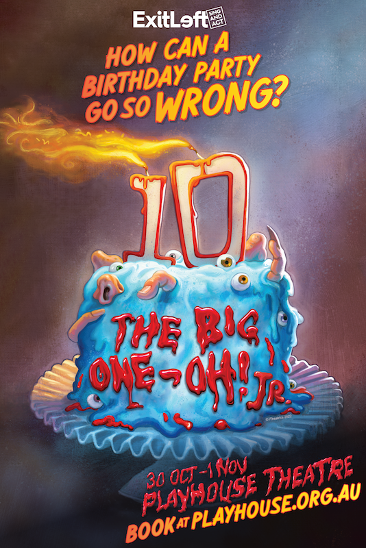 The Big One-Oh JR Playhouse Website 667 x 1000 px